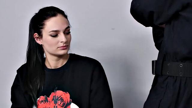 LAW4k. Girl going to steal car but caught and fucked by policemen