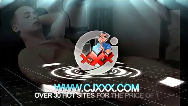 Straight Casey Stroking Off