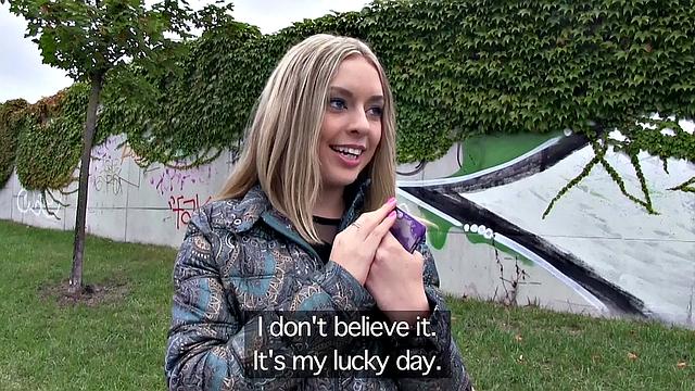 Cute Russian with Shaven Pussy