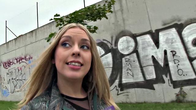 Cute Russian with Shaven Pussy