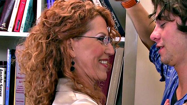 No talking in the library, but sex is okay!