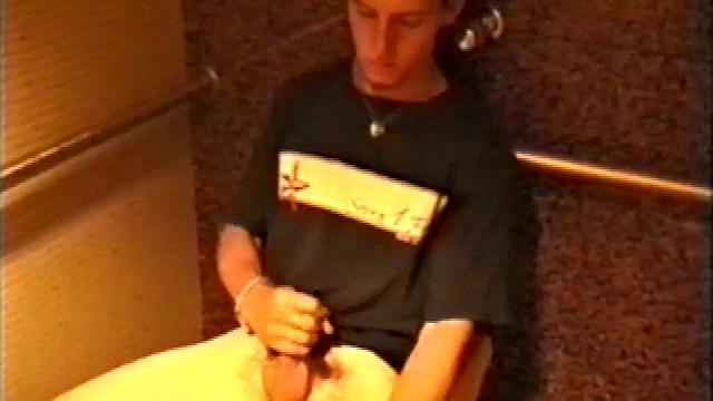 Adam Public Toilet Jerk Off