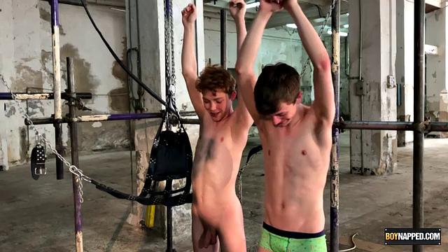 Two Twink Newbies Go Bareback! Part 1 - Alex Faux &amp;amp; Avery Monroe