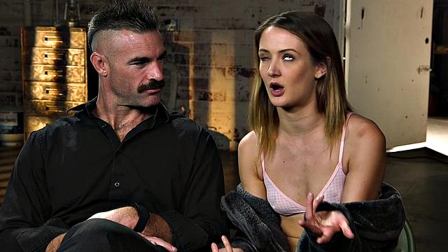 BDSM 21yo chick Hitachi toyed and fucked by her dom BF