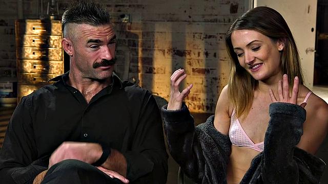 BDSM 21yo chick Hitachi toyed and fucked by her dom BF