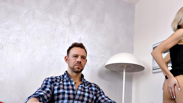 Analgaping babe gets fucked at home in tight ass by BF