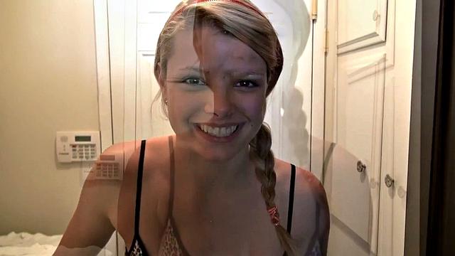 Little Taylor Laundry while Masturbate with Sex toys