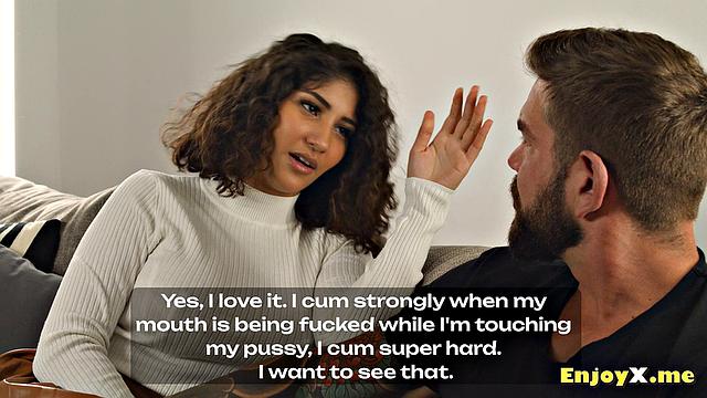 Ready to cum! Horny Latina with big orbs loves rough fuckfest drive in XXX porn!