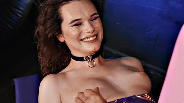 Lingerie ts domme sucking bdsm sub before cock riding