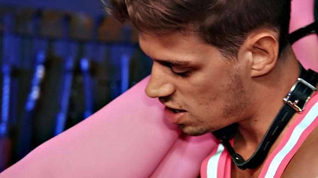 Lingerie ts domme sucking bdsm sub before cock riding