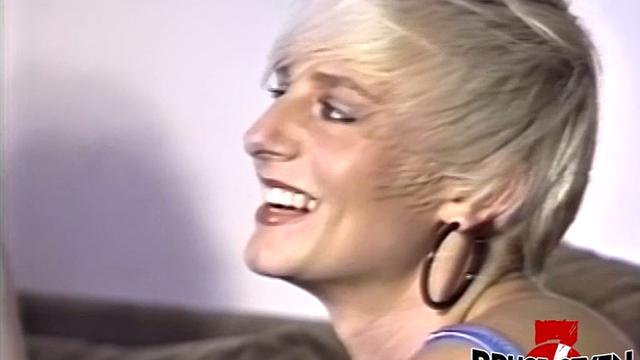 Busty dominatrix punishes sub after playing with her