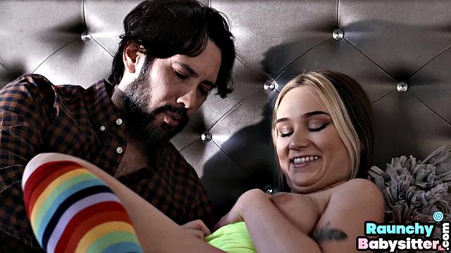 Big ass nanny buttfucked by horny DILF