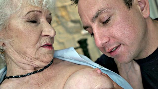 21 SEXTREME - Big Tittied Grandma Is Always Down For A Big Thick Cock Up Her Tight Pussy!