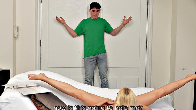 MATURE4K. Blue Balls Wont Last with Right Therapy