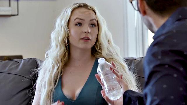 Slutty babe enjoys fucking in wet pussy with big white dick