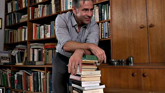 Seduced bae drilled in both holes by big white dick