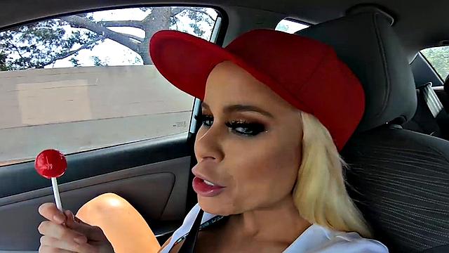 Sticky Baseball Babe