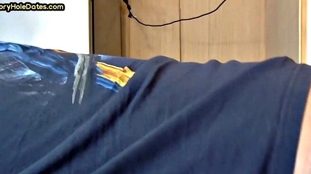 Mature cocksucker gloryhole fucked in homemade closeup