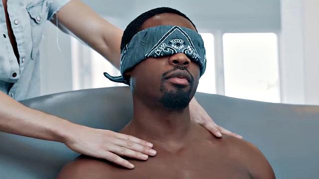 Stud drilling bf in interracial after getting blown