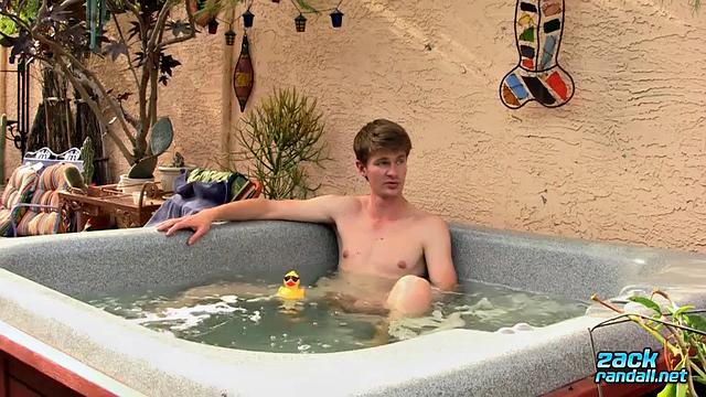 Draining His Swinging Balls! - Aidan Young