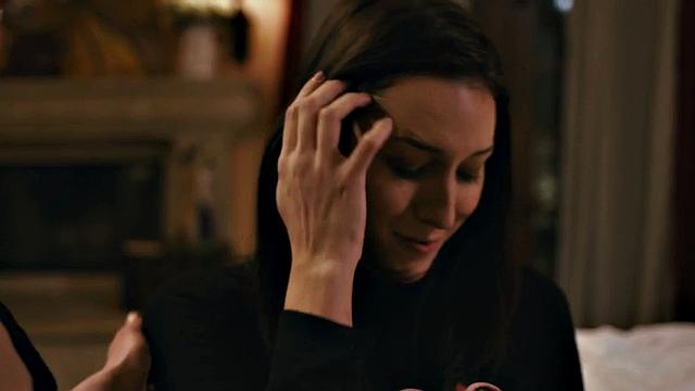 Steamy lesbian sex with classy lingerie