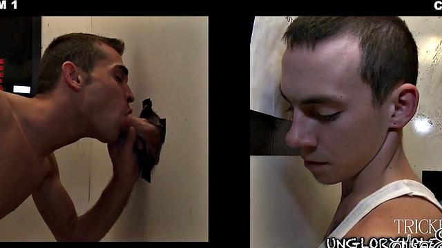 Horny gloryhole Amateur Sucked