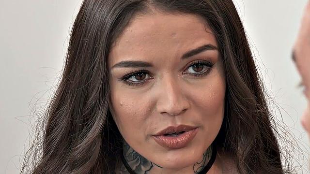 Dirty Brunette Gets a Lesson in Ass Play Before Getting Drilled By a Big Cock