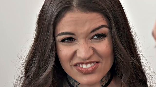 Dirty Brunette Gets a Lesson in Ass Play Before Getting Drilled By a Big Cock