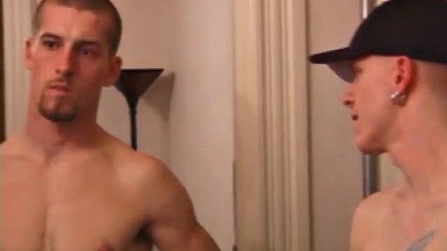 Eight Boys Stroking Their Cocks
