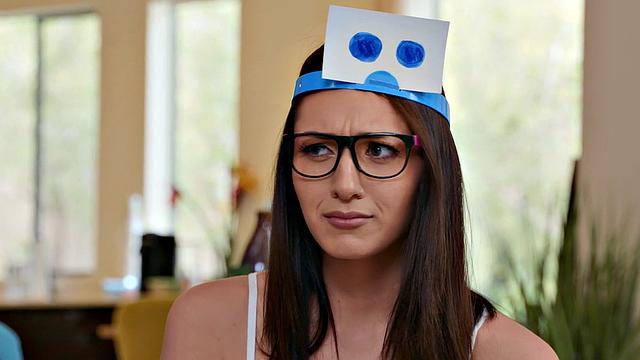 Get Off to this POV-style action with this curvy chick in long socks and a trimmed pussy