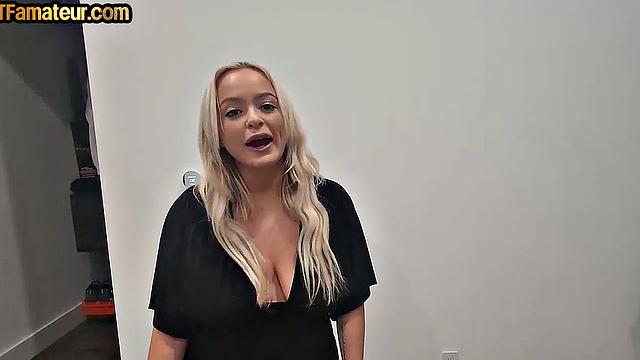 Cheating babe banged in POV while on the phone