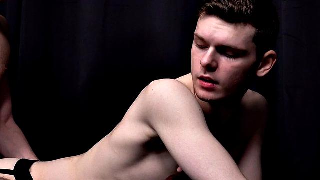 21yo jockstrap bottom barebacked and rimmed by BF