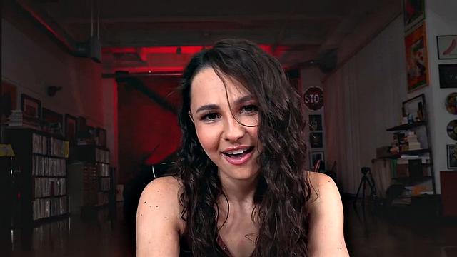 21yo slut rubbing cock in POV after teasing