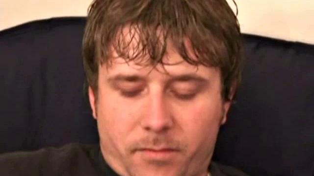 Chris is not quite sure which path to follow. He has a girlfriend, but is open to doing a shoot with another guy and suck his dick. He gets naked and oils up his cock. Then he starts stroking for the camera.