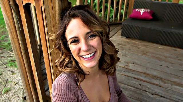 Watch Bounce, the stunning tattooed babe, get her bald pussy drilled in doggy-style with her hand and her big tits bouncing in ecstasy