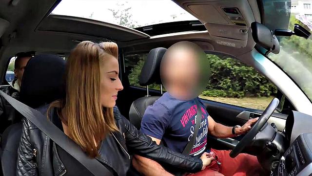 HUNT4K. For cash dazzling nymph has outdoor sex with rich stranger