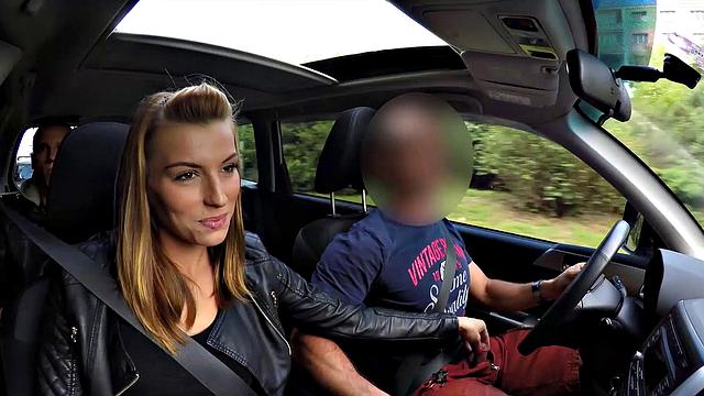 HUNT4K. For cash dazzling nymph has outdoor sex with rich stranger