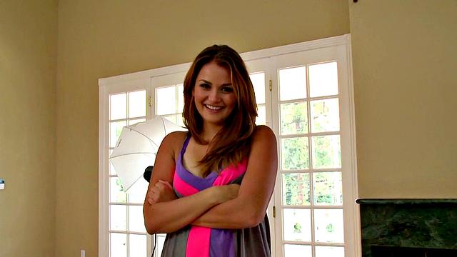 Allie Haze Receives Generous Facial