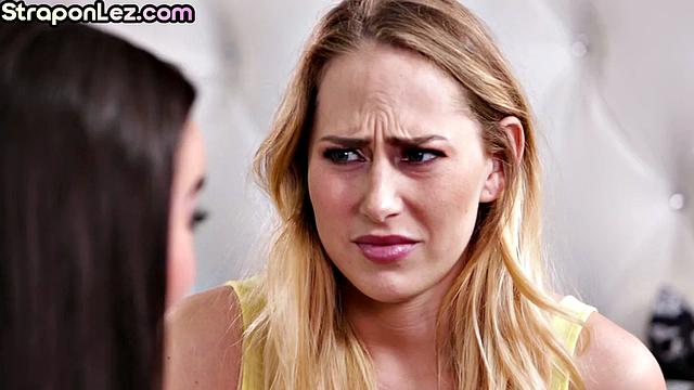 Stunning busty 21yo lesbians