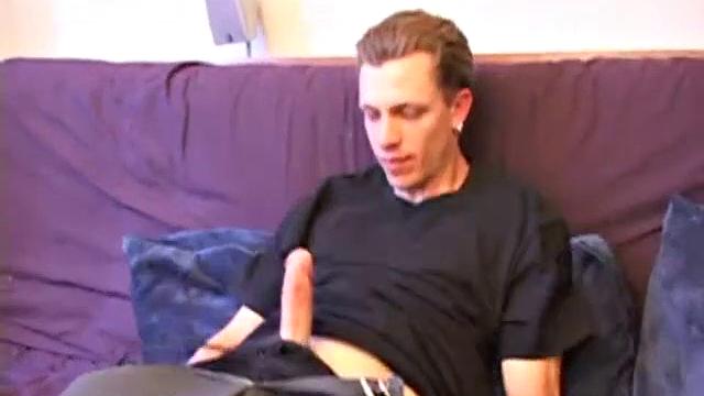 While doing a jerk off scene, Shane is assisted by another hand, which obviously enjoys being wrapped around that perfect cock. So much so that he strokes until Shane shoots his warm cum load.