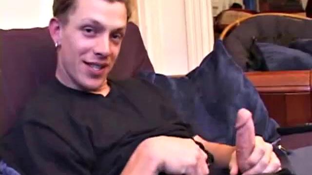 While doing a jerk off scene, Shane is assisted by another hand, which obviously enjoys being wrapped around that perfect cock. So much so that he strokes until Shane shoots his warm cum load.