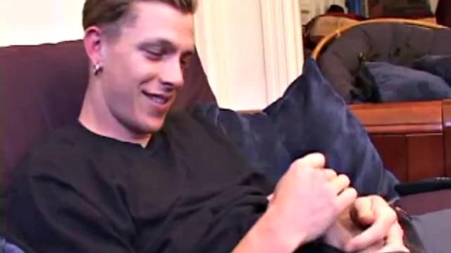 While doing a jerk off scene, Shane is assisted by another hand, which obviously enjoys being wrapped around that perfect cock. So much so that he strokes until Shane shoots his warm cum load.