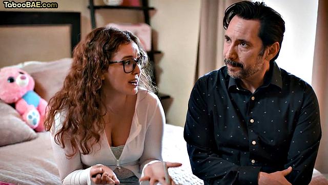 21yo petite babe rides DILF