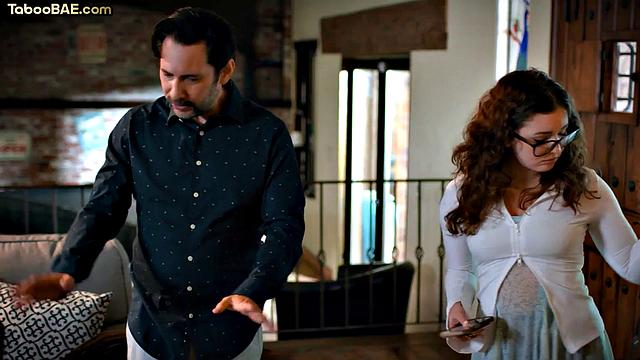 21yo petite babe rides DILF