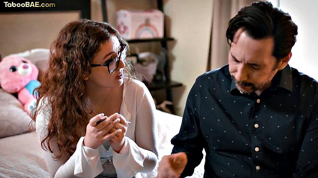 21yo petite babe rides DILF