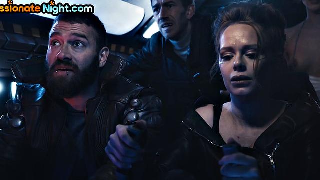 Classy goddess cockriding her lover before receiving facial