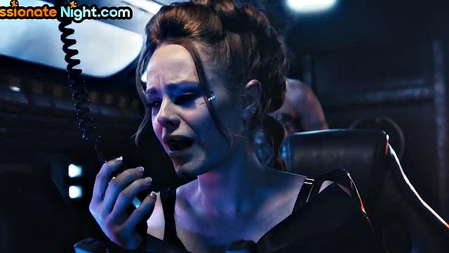 Classy goddess cockriding her lover before receiving facial