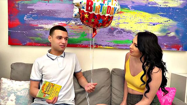 Happy Birthday Stepsis! My Dick Is My Gift