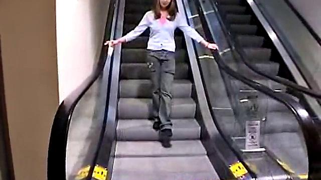 Little April Flattered By Guy Comes Home For Some Solo Fun