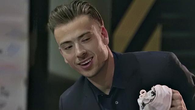 Big-titted MILF rides boss's hard cock before getting her shaved pussy pounded